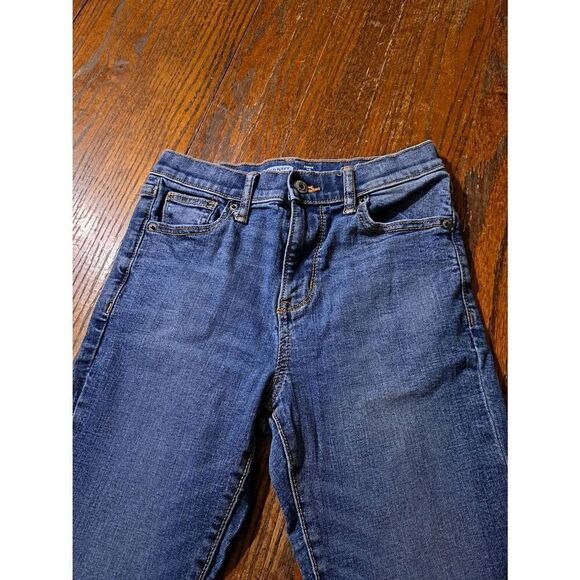 14 Slim Old Navy Karate Slim Denim Blue Jeans Adjustable Waist Pockets Belt Loop - Picture 2 of 3
